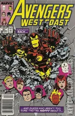 Variant Cover for West Coast Avengers #51