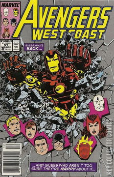 Variant Cover for West Coast Avengers #51