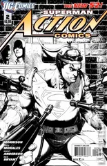 Variant Cover for Action Comics #2
