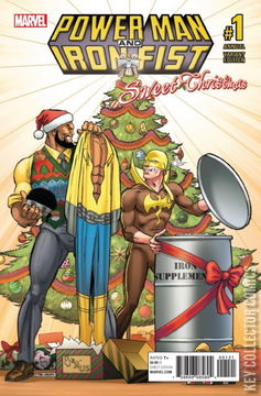 Variant Cover for Power Man and Iron Fist: Sweet Christmas #1