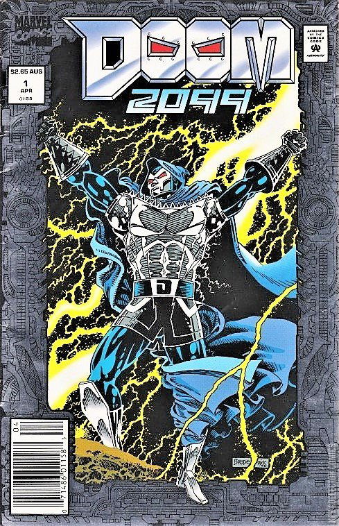 Cover art for Doom 2099 #1 