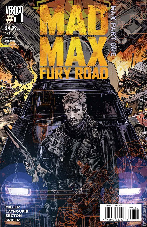 Mad Max: Fury Road - Mad Max by DC Vertigo | Key Collector Comics