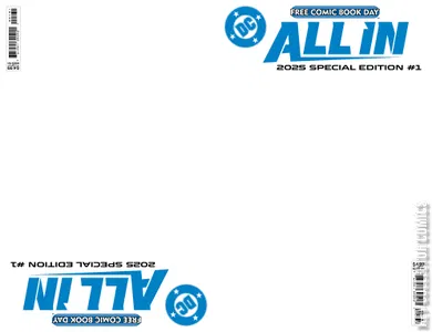 Free Comic Book Day 2025: DC All In #1