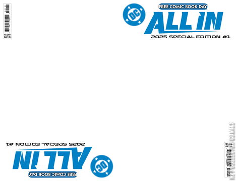 Variant Cover for Free Comic Book Day 2025: DC All In #1
