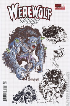 Variant Cover for Werewolf By Night: Red Band #4