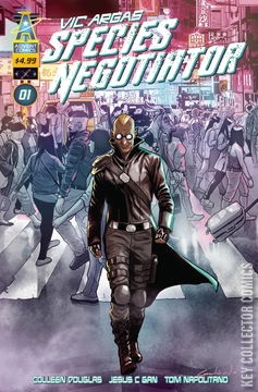 Variant Cover for Vic Argas: Species Negotiator #1
