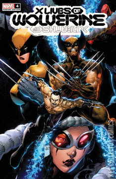 Variant Cover for X Lives of Wolverine #4