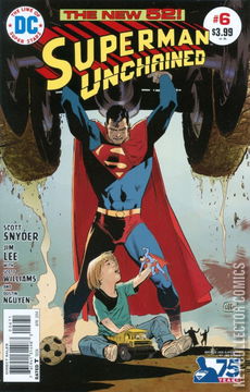 Variant Cover for Superman Unchained #6