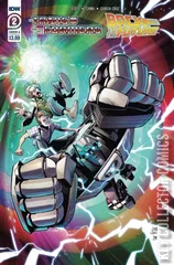 Cover for Transformers / Back to the Future #2