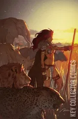 Variant Cover for Red Sonja: Birth of the She-Devil #4