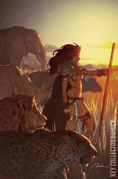 Variant Cover for Red Sonja: Birth of the She-Devil #4