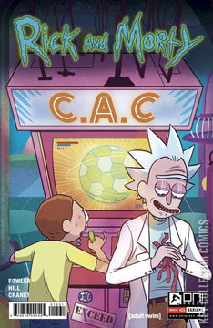 Variant Cover for Rick and Morty #15