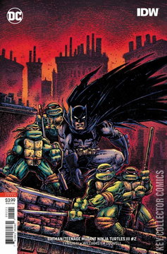 Variant Cover for Batman / Teenage Mutant Ninja Turtles #2