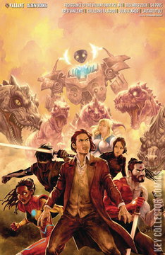 Variant Cover for Resurgence of the Valiant Universe #4