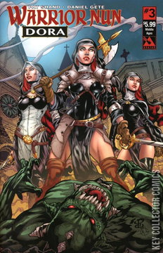 Variant Cover for Warrior Nun: Dora #3