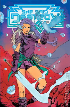 Variant Cover for She Said Destroy #1