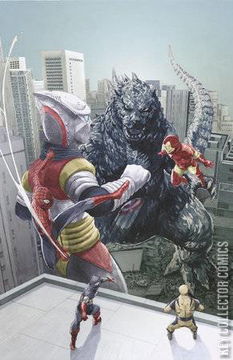 Variant Cover for Godzilla vs Avengers #1