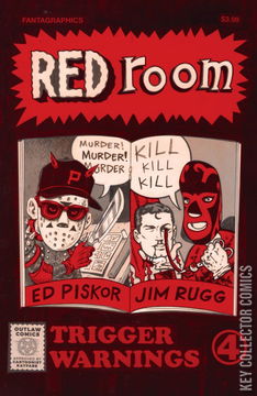 Variant Cover for Red Room: Trigger Warnings #4