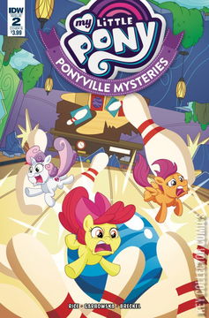 Variant Cover for My Little Pony: Ponyville Mysteries #2