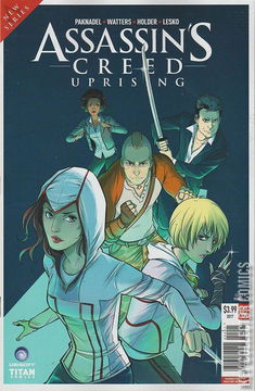 Variant Cover for Assassin's Creed: Uprising #4