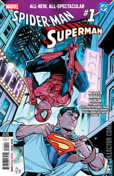 Variant Cover for Marvel / DC: Spider-Man / Superman #1