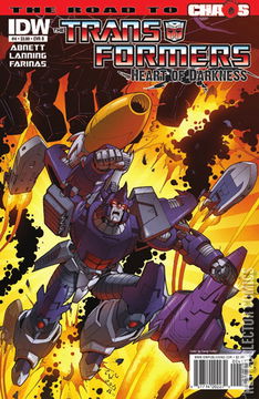 Variant Cover for Transformers: Heart of Darkness #4