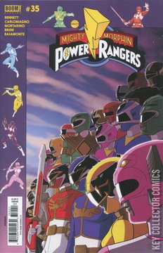 Variant Cover for Mighty Morphin Power Rangers #35