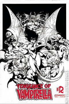 Variant Cover for Vengeance of Vampirella #12