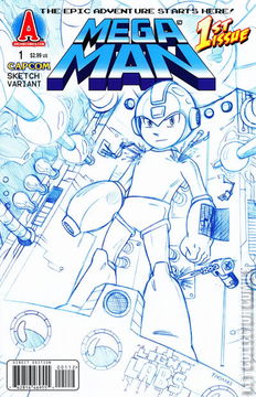 Variant Cover for Mega Man #1