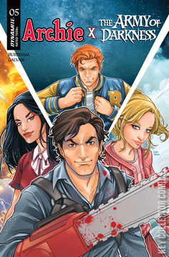 Variant Cover for Archie x The Army of Darkness #5