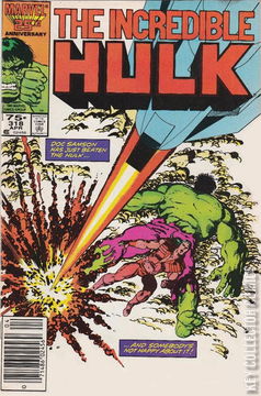 Variant Cover for Incredible Hulk #318