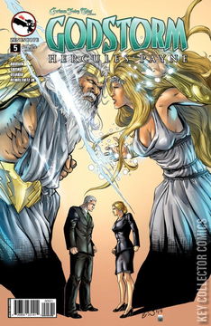 Variant Cover for Grimm Fairy Tales Presents: Godstorm - Hercules Payne #5