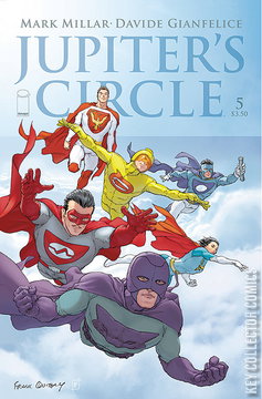 Variant Cover for Jupiter's Circle #5