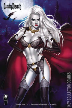 Variant Cover for Lady Death: Unholy Ruin #2