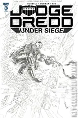 Variant Cover for Judge Dredd: Under Siege #3