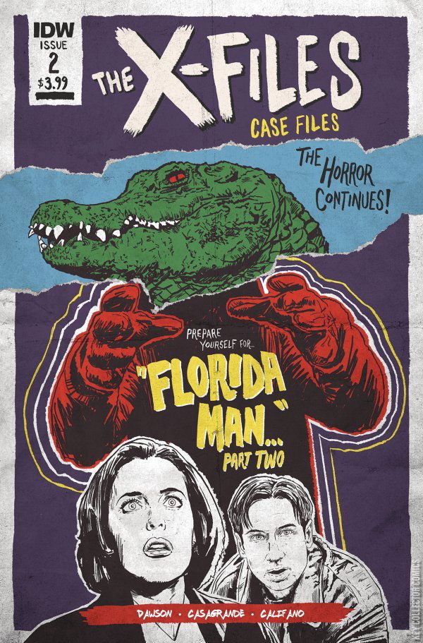 Variant Cover for The X-Files: Case Files - Florida Man #2