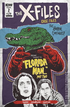 Variant Cover for The X-Files: Case Files - Florida Man #2