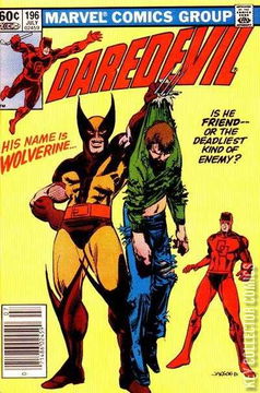 Variant Cover for Daredevil #196