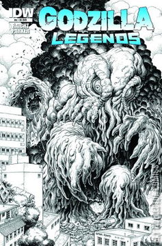 Variant Cover for Godzilla Legends #4