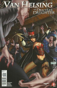 Variant Cover for Van Helsing vs. Dracula's Daughter #2