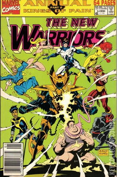 Variant Cover for New Warriors Annual #1