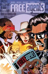Variant Cover for Free Agents #7