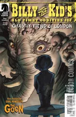 Cover for Billy the Kid's Old Timey Oddities & the Ghastly Fiend of London #4