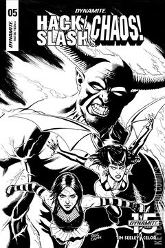 Variant Cover for Hack / Slash vs. Chaos #5