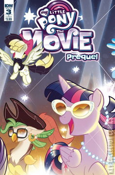 Variant Cover for My Little Pony: Movie Prequel #3
