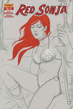 Variant Cover for Red Sonja #15