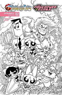 Variant Cover for Thundercats / Powerpuff Girls #2