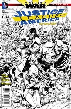 Variant Cover for Justice League of America #6