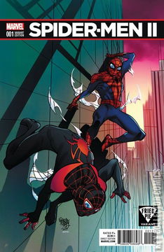 Variant Cover for Spider-Men II #1