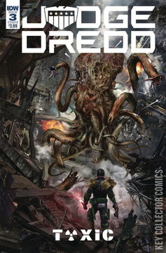 Variant Cover for Judge Dredd: Toxic #3